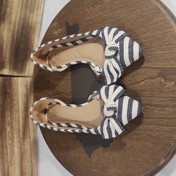 a new day Shoes - Stripped bow shoes size 7 by A New Day